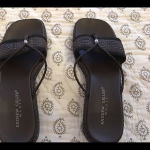 Andrew Geller Magic Sandals Size 8